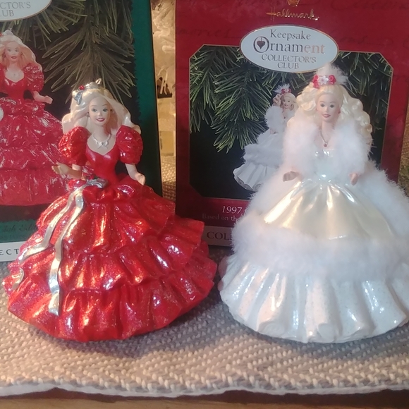 Vintage Hallmark Barbie Collectors Club Series 1&2 - Picture 4 of 4